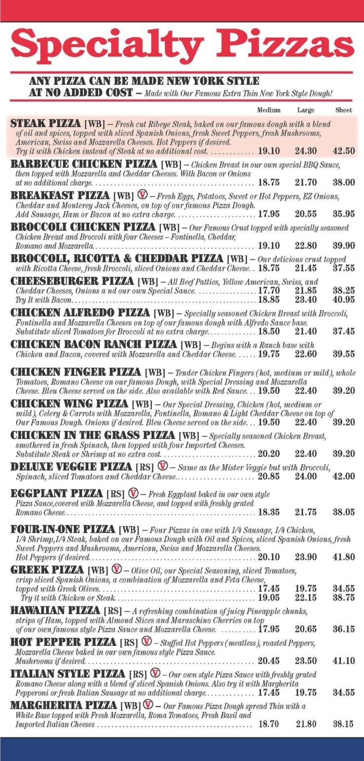 Mister Pizza Amherst 614 Grover Cleveland Hwy, Buffalo, NY